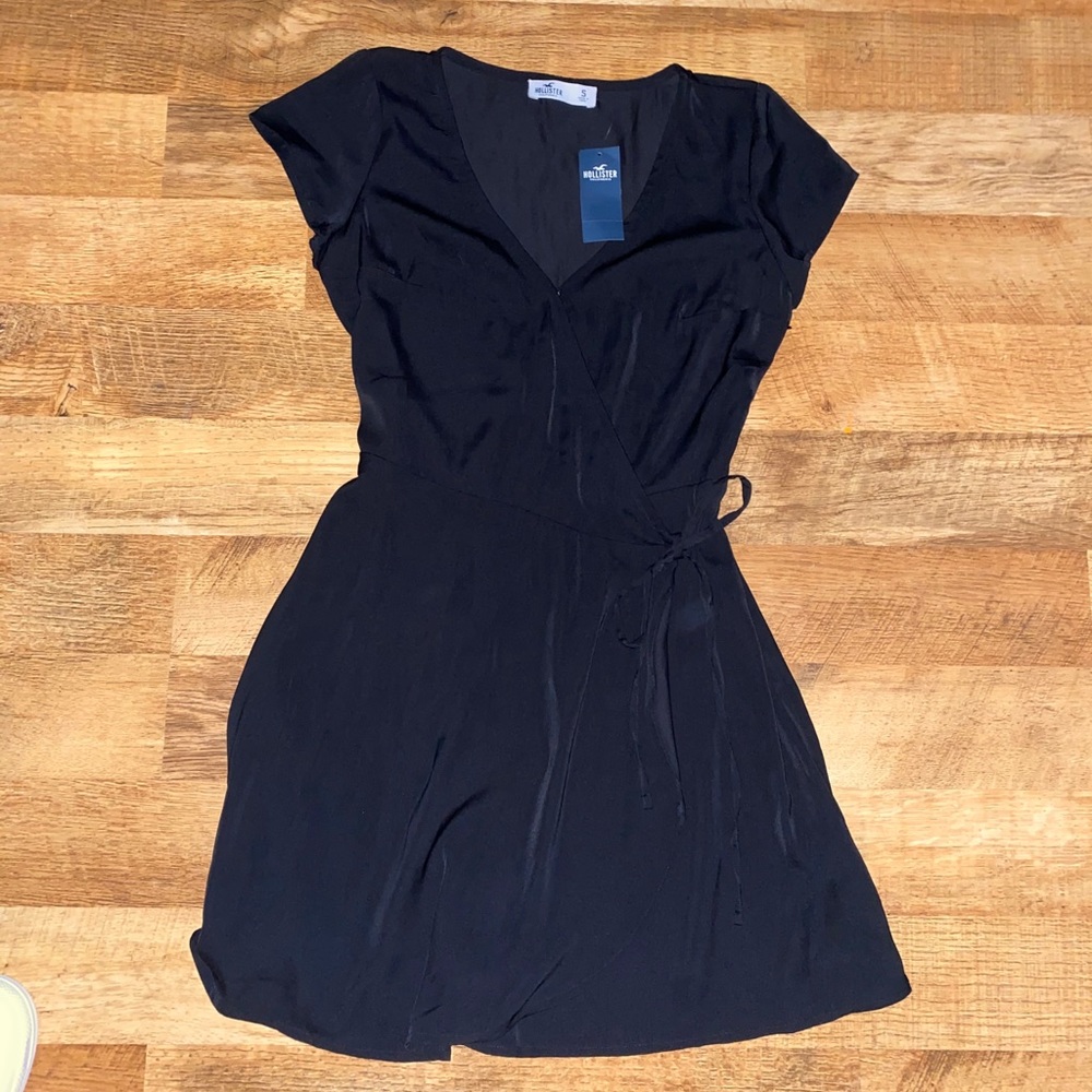 Mini black dress hollister